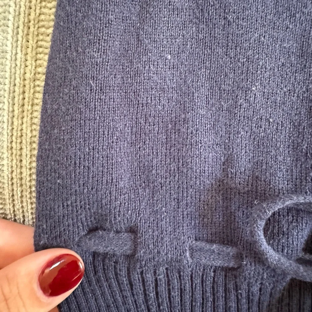 Brandy Melville Navy Blue Tank Top - Picture 5 of 5